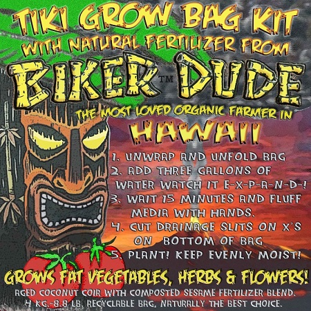 Tiki Grow Bags
